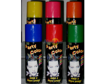 ΧΡΩΜΑ ΜΑΛΛΙΩΝ SPRAY "PARTY COLOR"