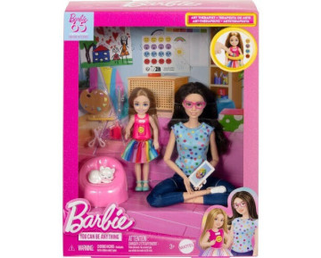 BARBIE & CHELSEA ΔΑΣΚΑΛΑ ΚΑΛΛΙΤΕΧΝΙΚΩΝ