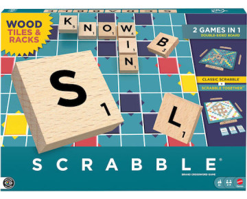 SCRABBLE - ΞΥΛΙΝΑ ΓΡΑΜΜΑΤΑ